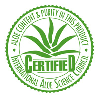 Certified IASC Aloe Vera