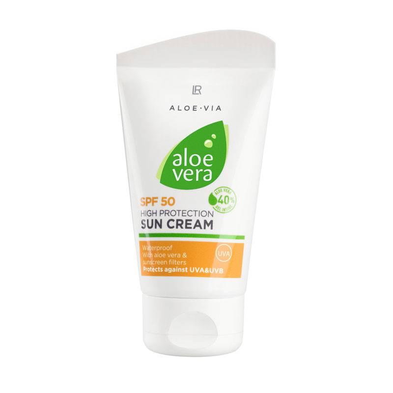 Crème solaire 50 Aloe Vera