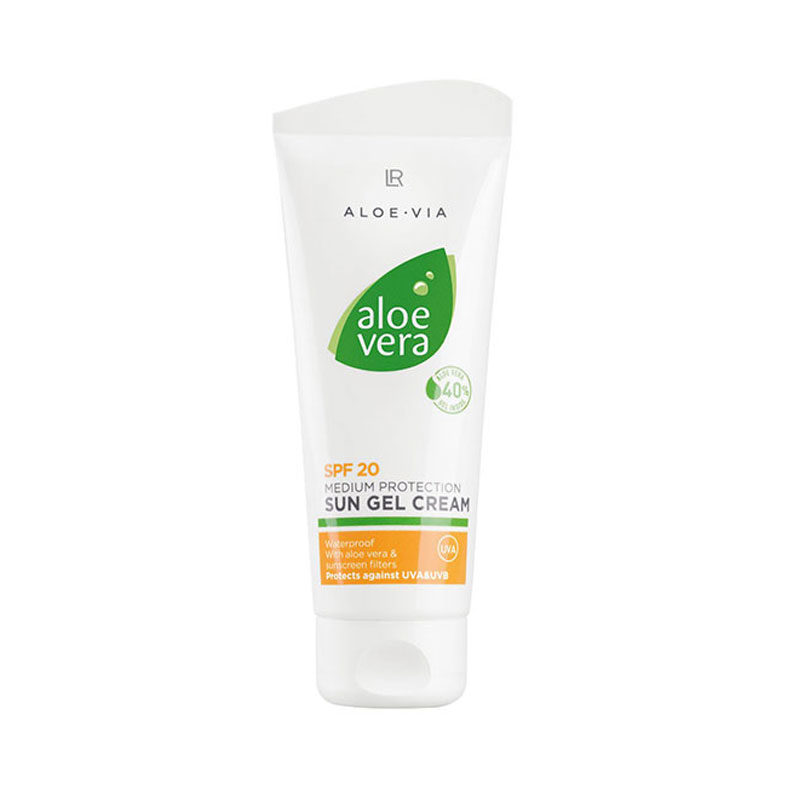 Gel crème solaire 20 Aloe Vera