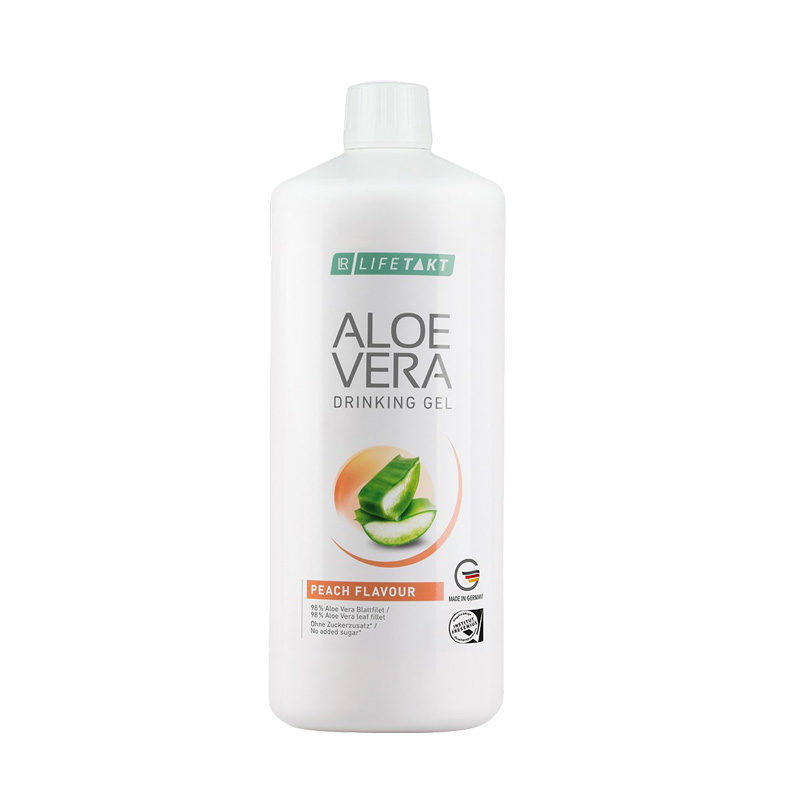 Gel à boire à l'Aloe Vera goût pêche Lifetakt