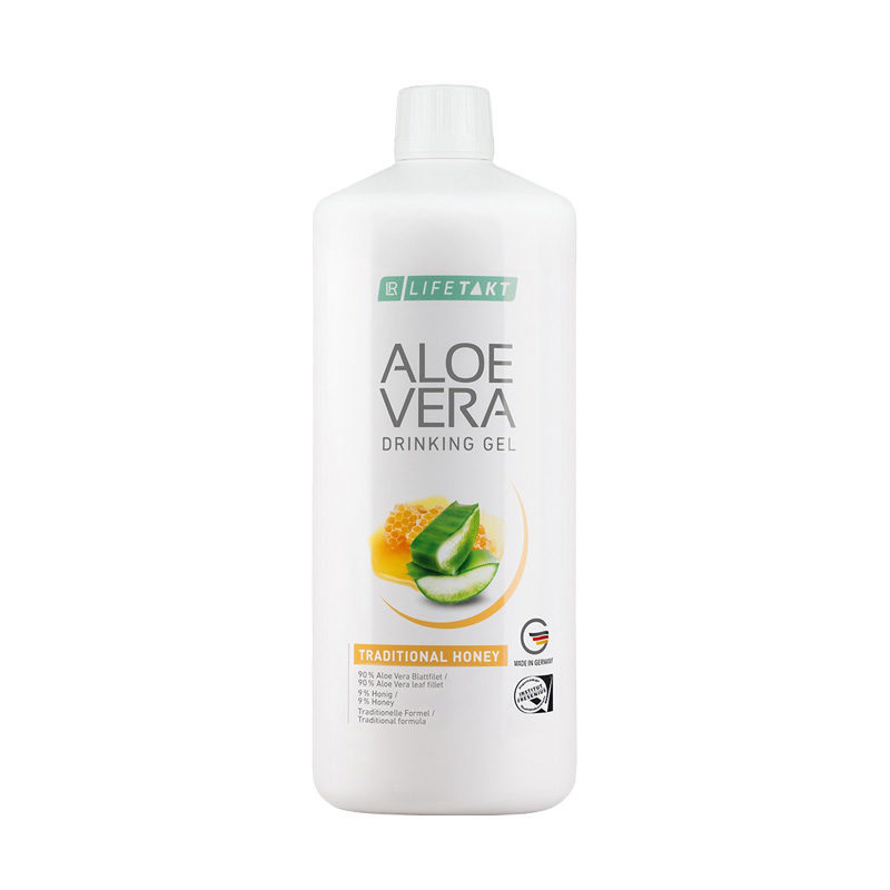 Gel à boire à l'Aloe Vera gôut miel Lifetakt