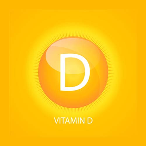Nutriments aux composants actifs en gélules : vitamine D