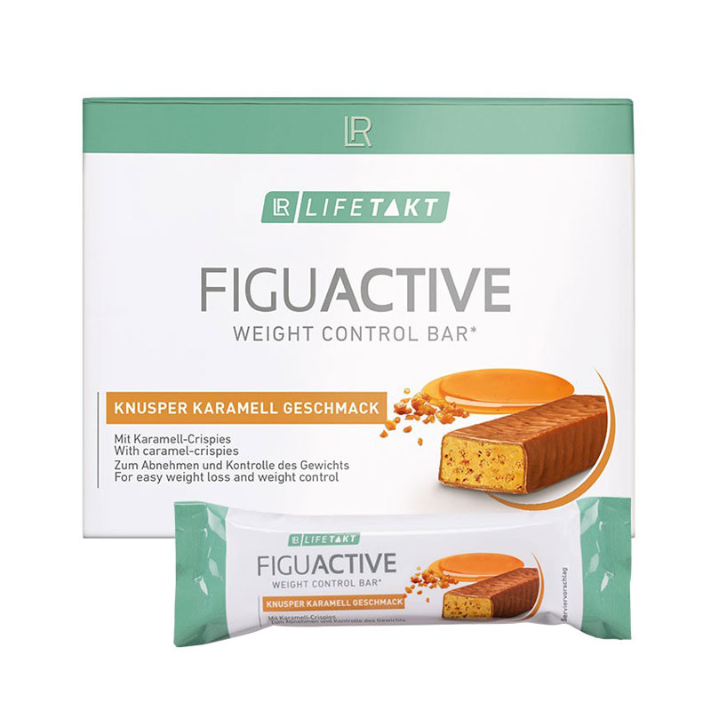 Barre FiguActive saveur crunchy caramel