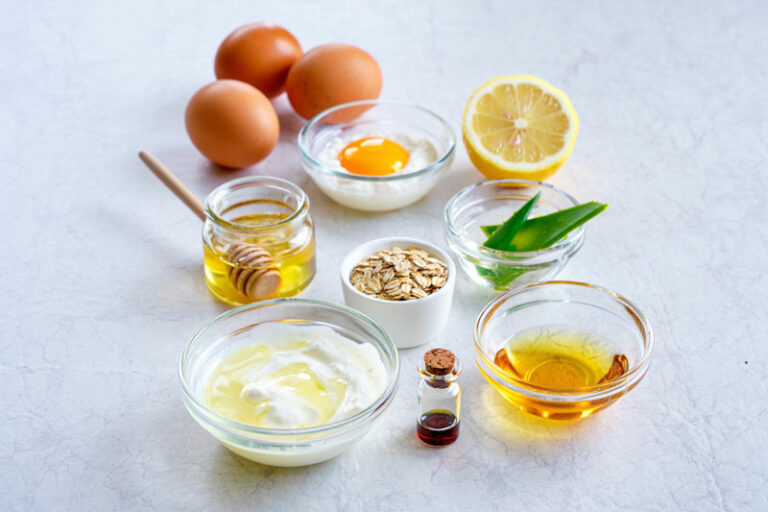 Masque Aux Oeufs Visage